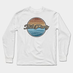 Bloc Party Retro Waves Long Sleeve T-Shirt